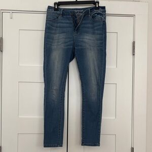 Westport Women's Blue Ankle Skinny Jeans